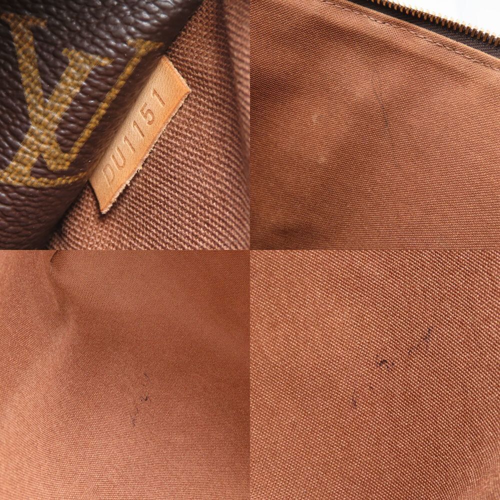 LOUIS VUITTON Authentic Brown Monogram Tote Bag - Picture 8 of 9